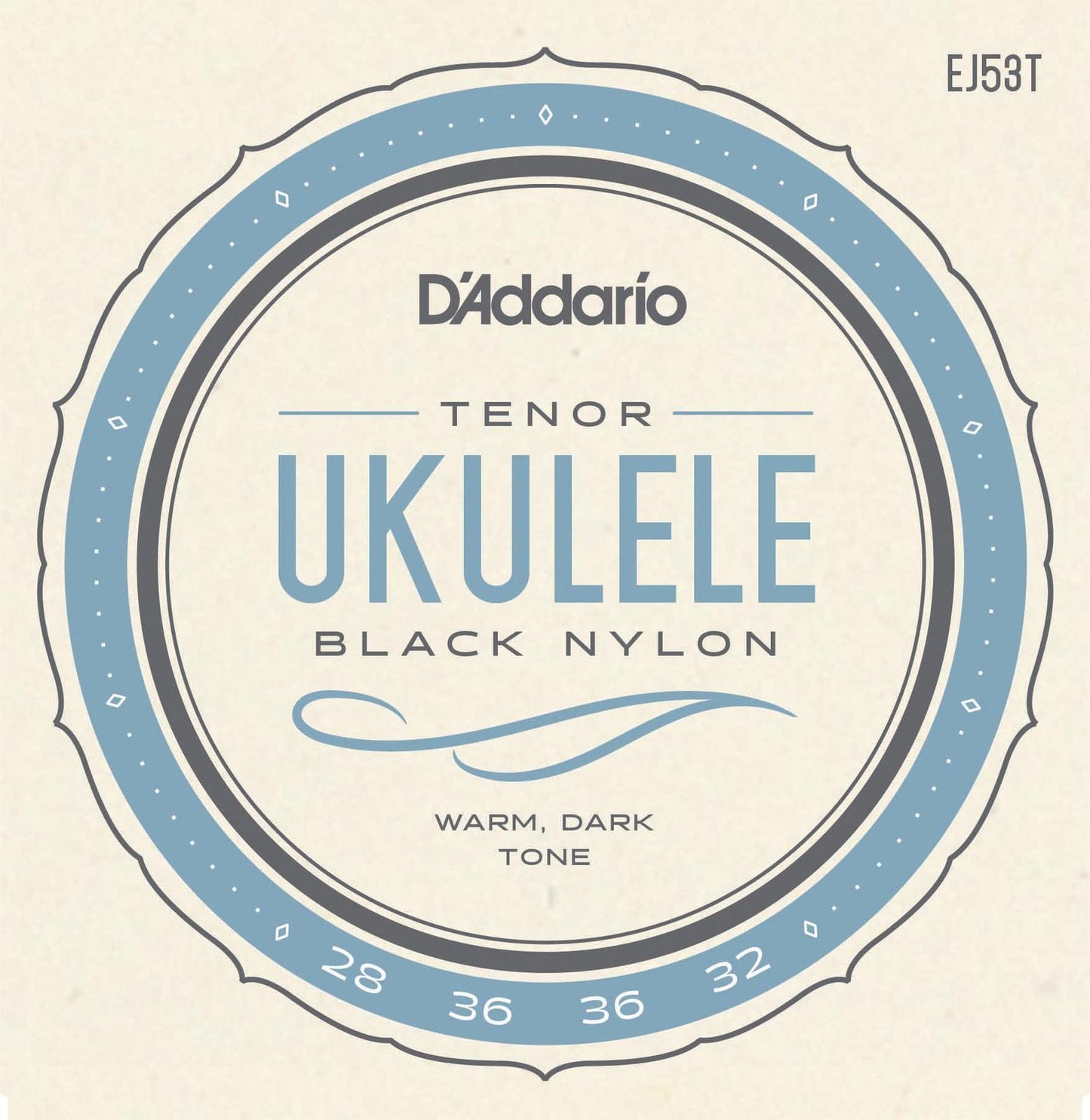 D'Addario EJ53T Pro-Arte Rectified Ukulele Strings, Tenor Ukulele/Hawaiian