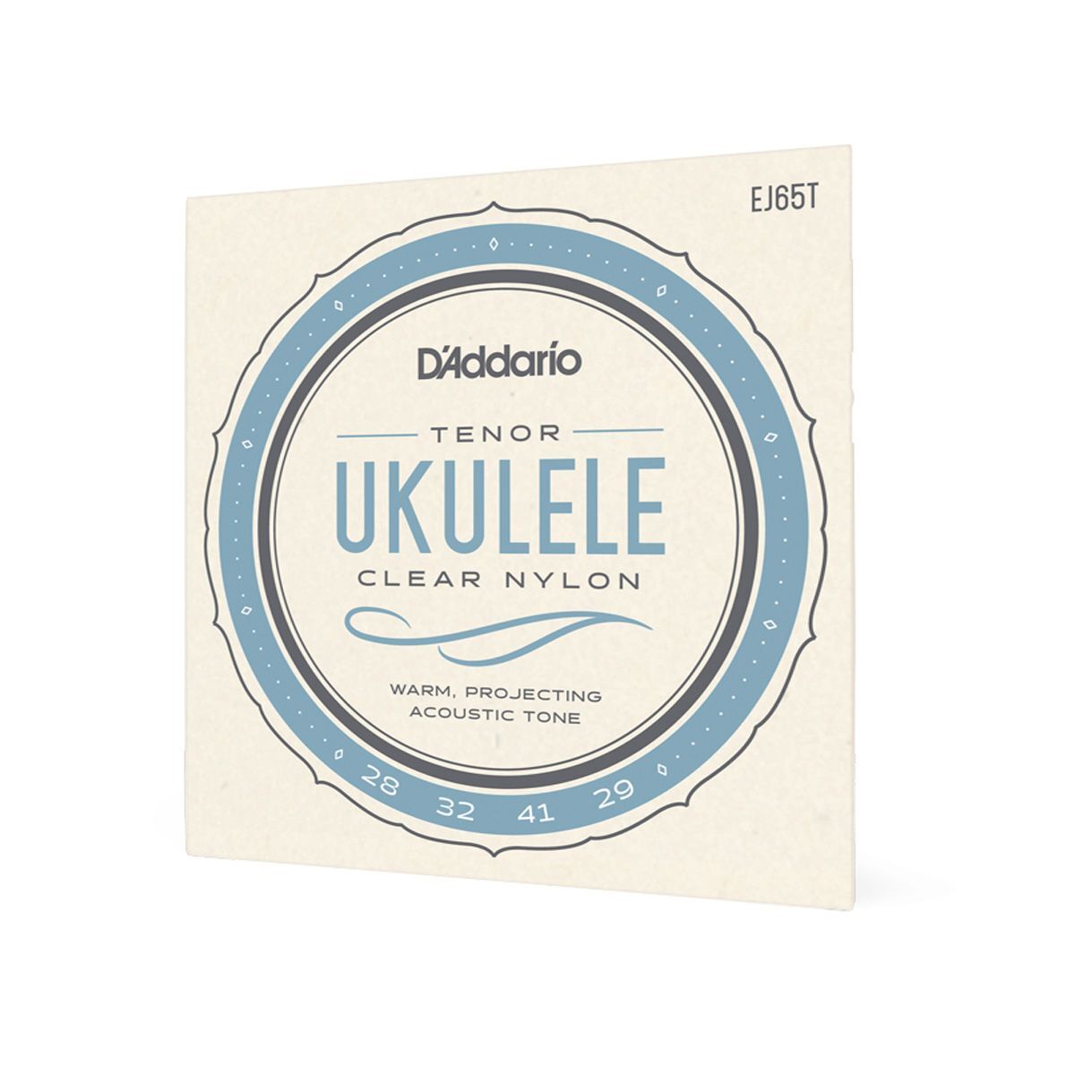 D'Addario EJ65T Tenor Ukulele String Set - Pro-Arté Clear Nylon, 4 Strings, Standard GCEA Tuning — view 4