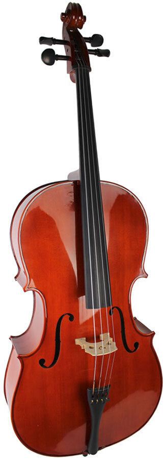 Ernst Keller CB300 Series 4/4 Size Cello Outfit in Gloss Finish