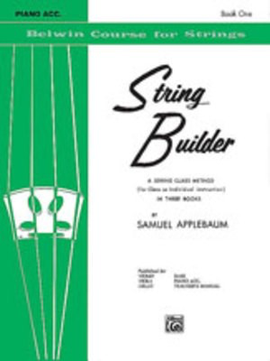 String Builder Book One - Violin, Viola, Cello, Bass with Piano Accompaniment