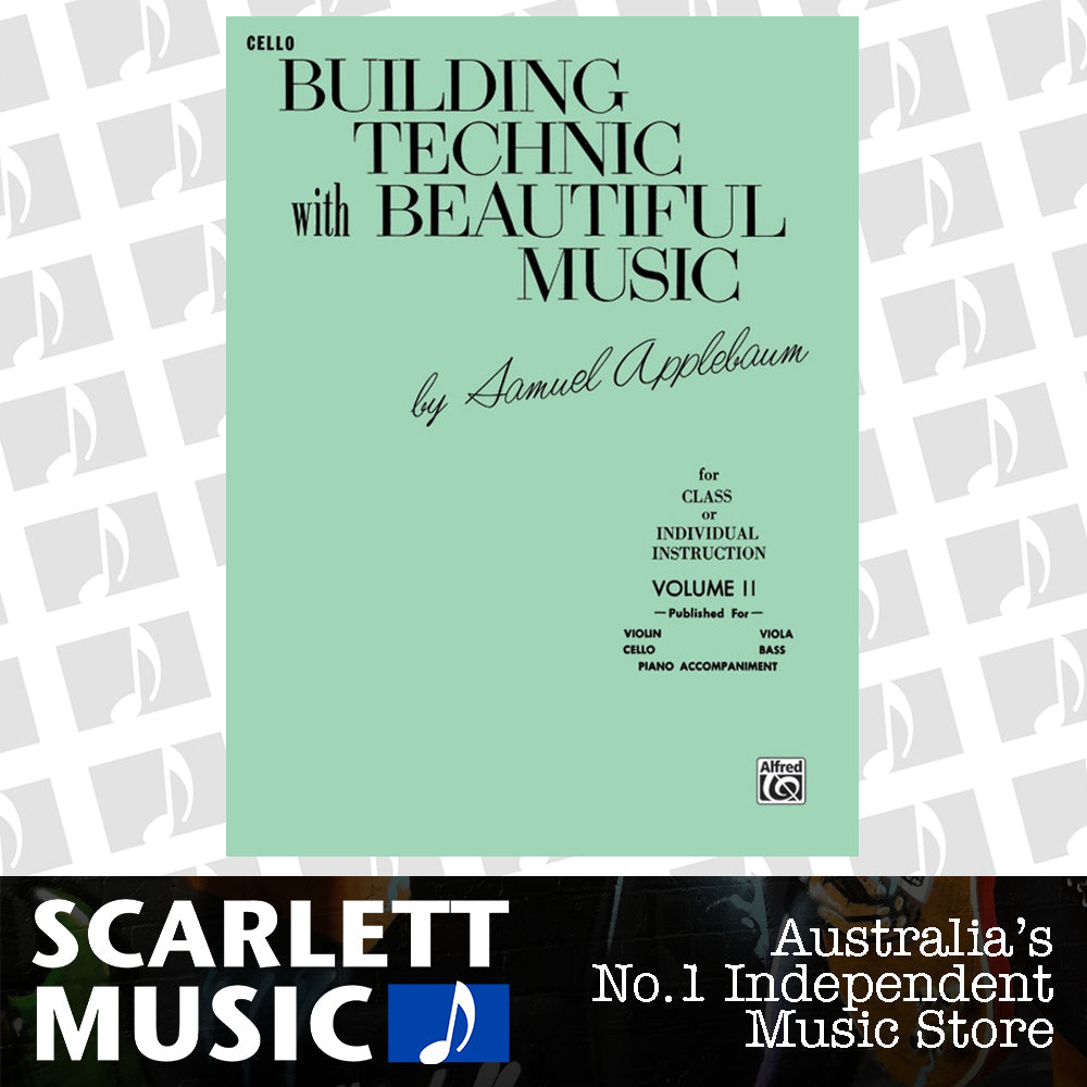 Building Technic with Beautiful Music Book 2 for Cello — view 2