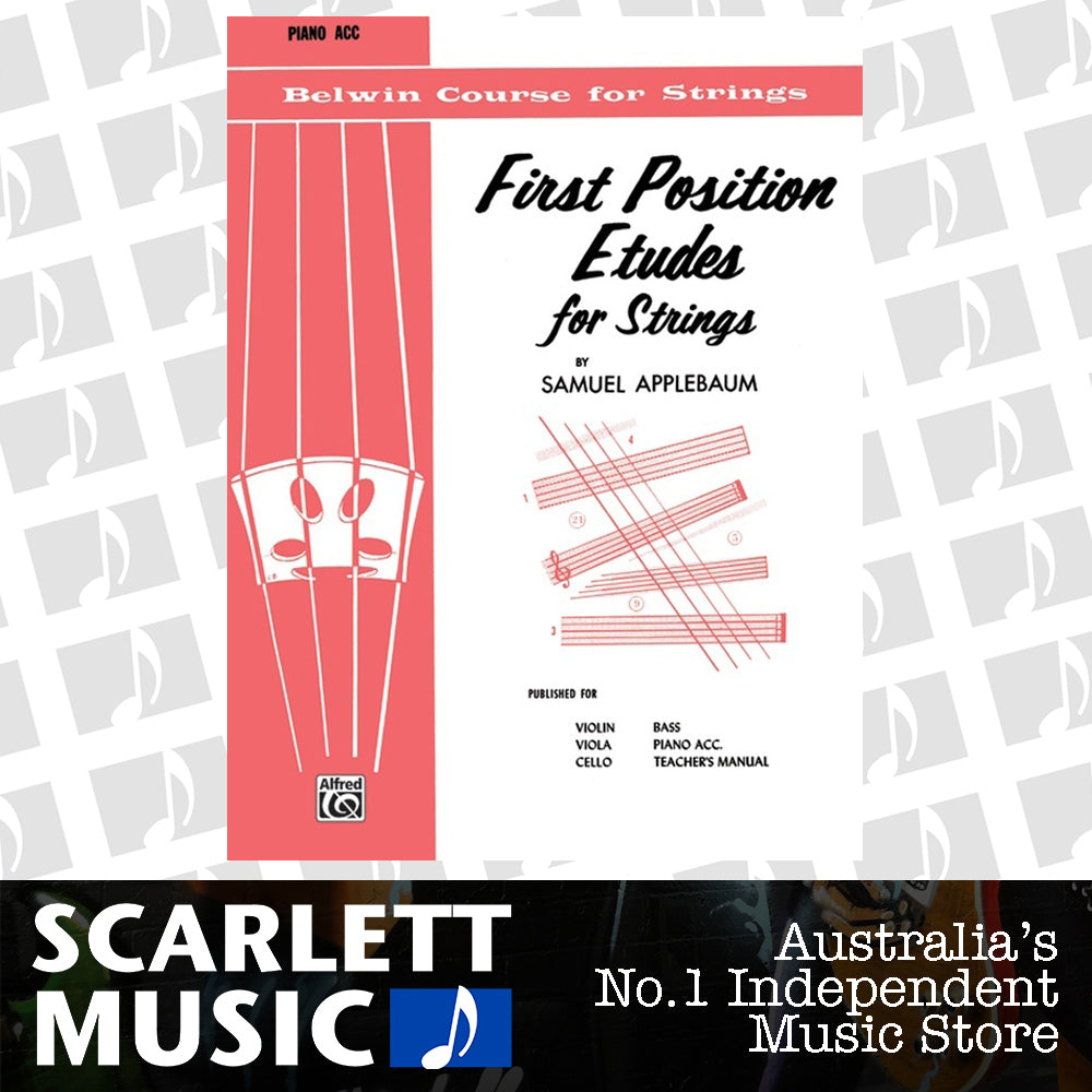 First Position Etudes for Strings with Piano Accompaniment — view 2
