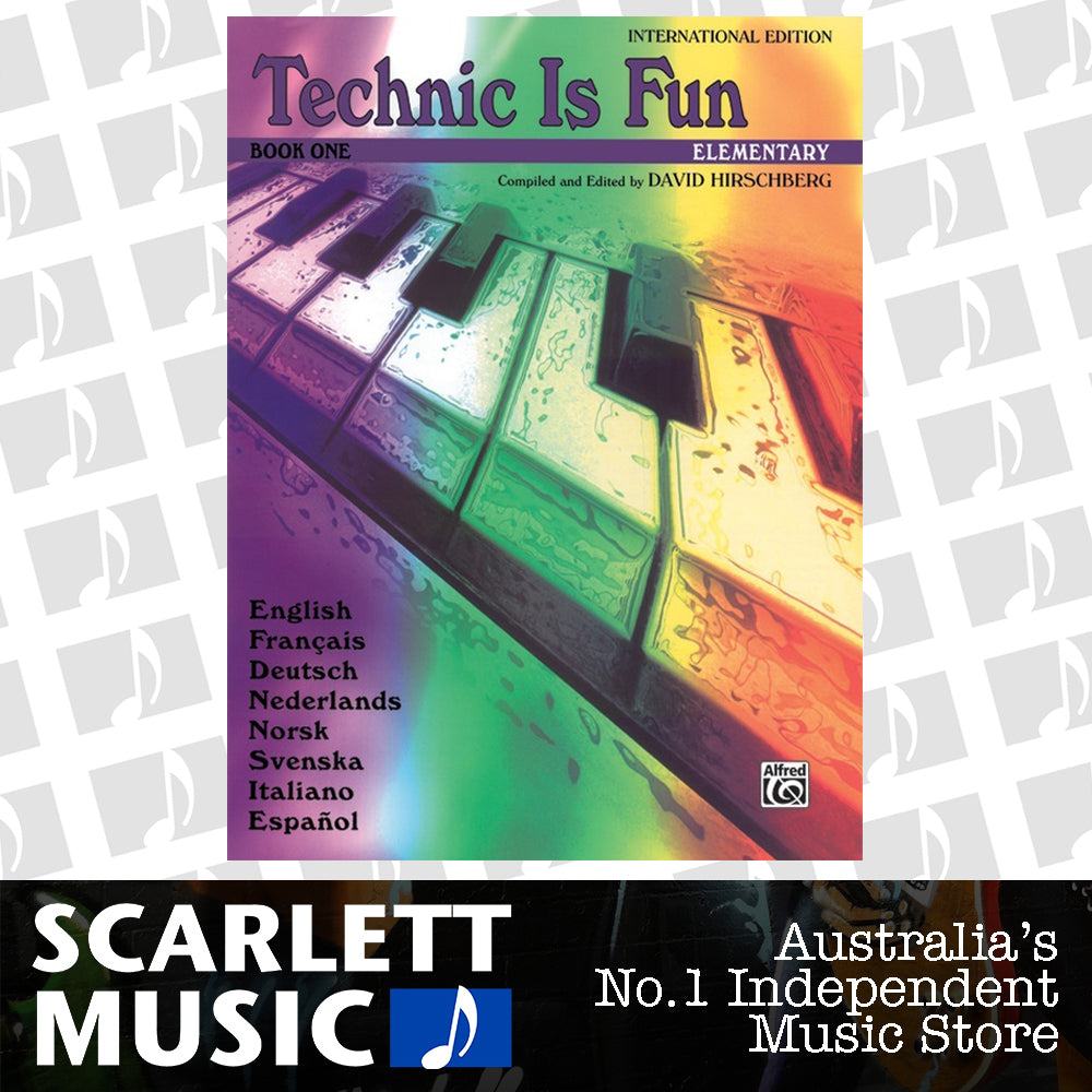 Technic Is Fun 1 International Piano Sheet Music — view 2