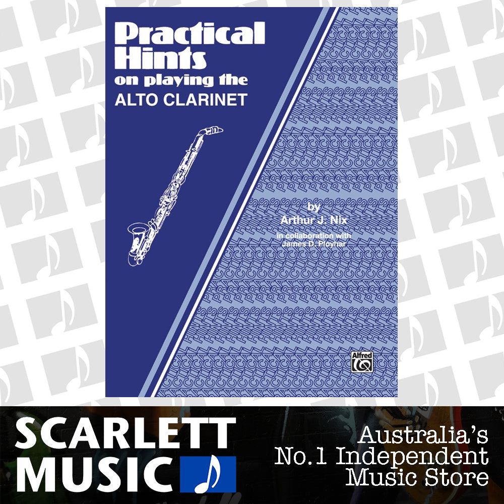 Practical Hints Alto Clarinet — view 2