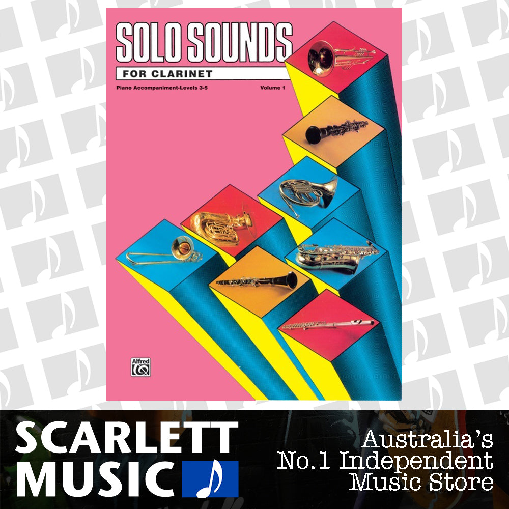 Solo Sounds for Clarinet Acc. 3-5 Sheet Music — view 2