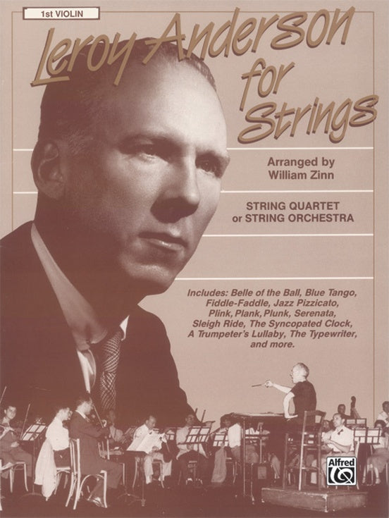 Leroy Anderson For Strings 1st Violin Arr Zinn