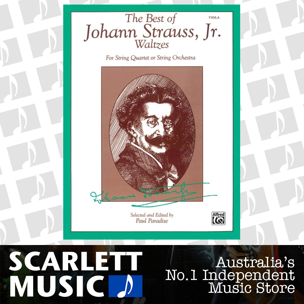 Best of Johann Strauss - String Quartet Viola Sheet Music — view 2