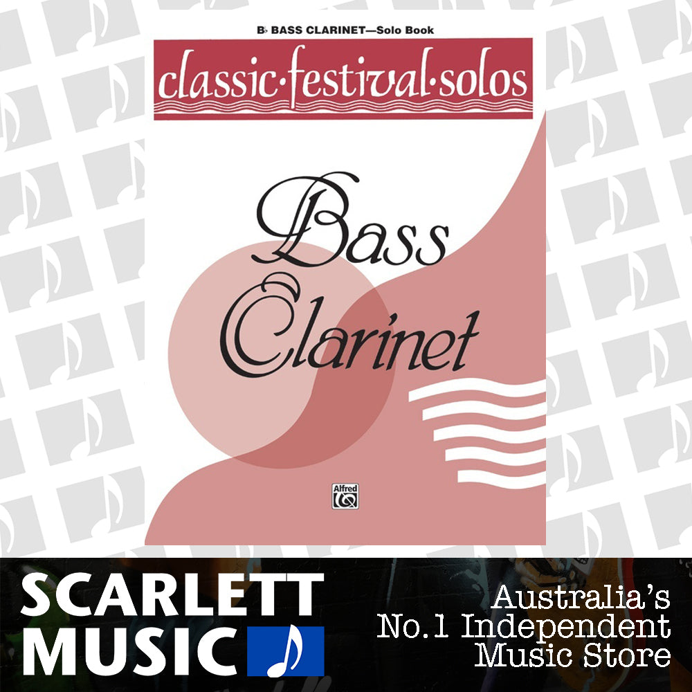 Classic Festival Solos Book 1 B Flat Bass Clarinet — view 2