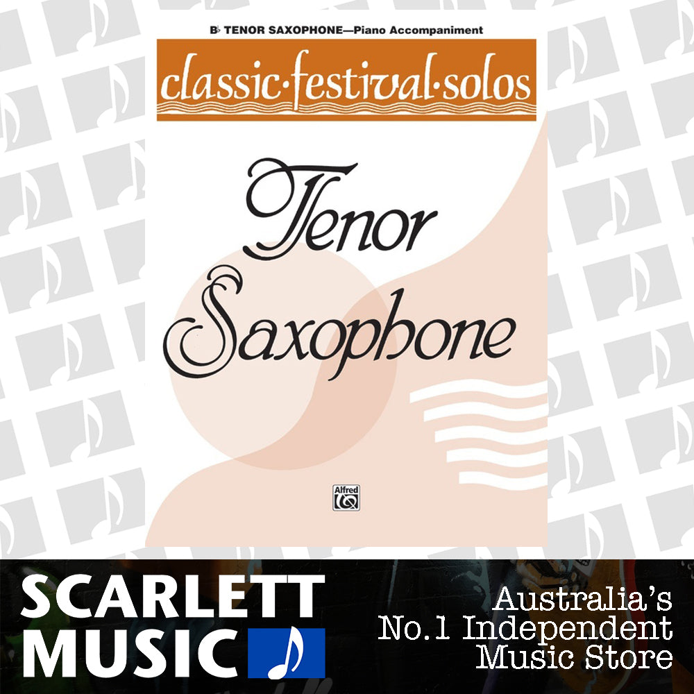 Classic Festival Solos Book 1 Ten Sax Piano Accomp — view 2