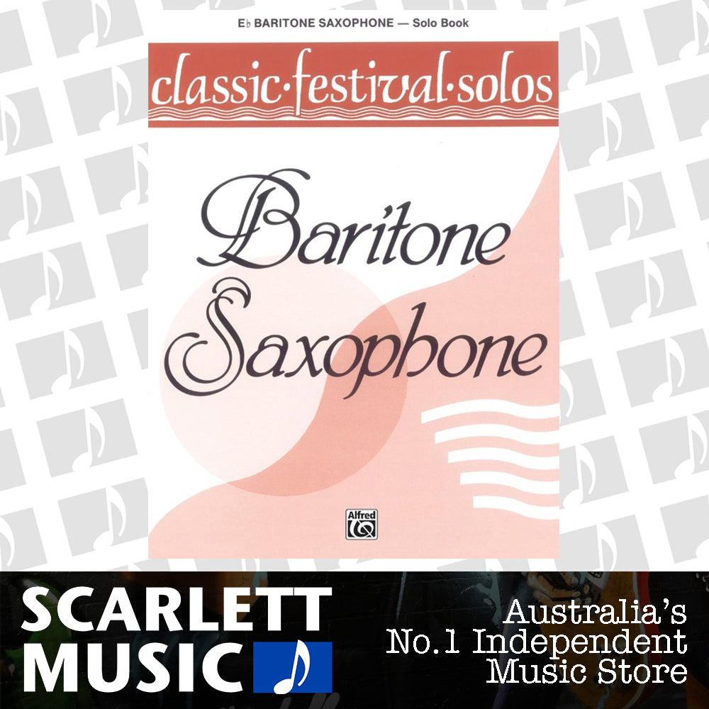 Classic Fest Solos V-1 Bari Sax Sheet Music — view 2