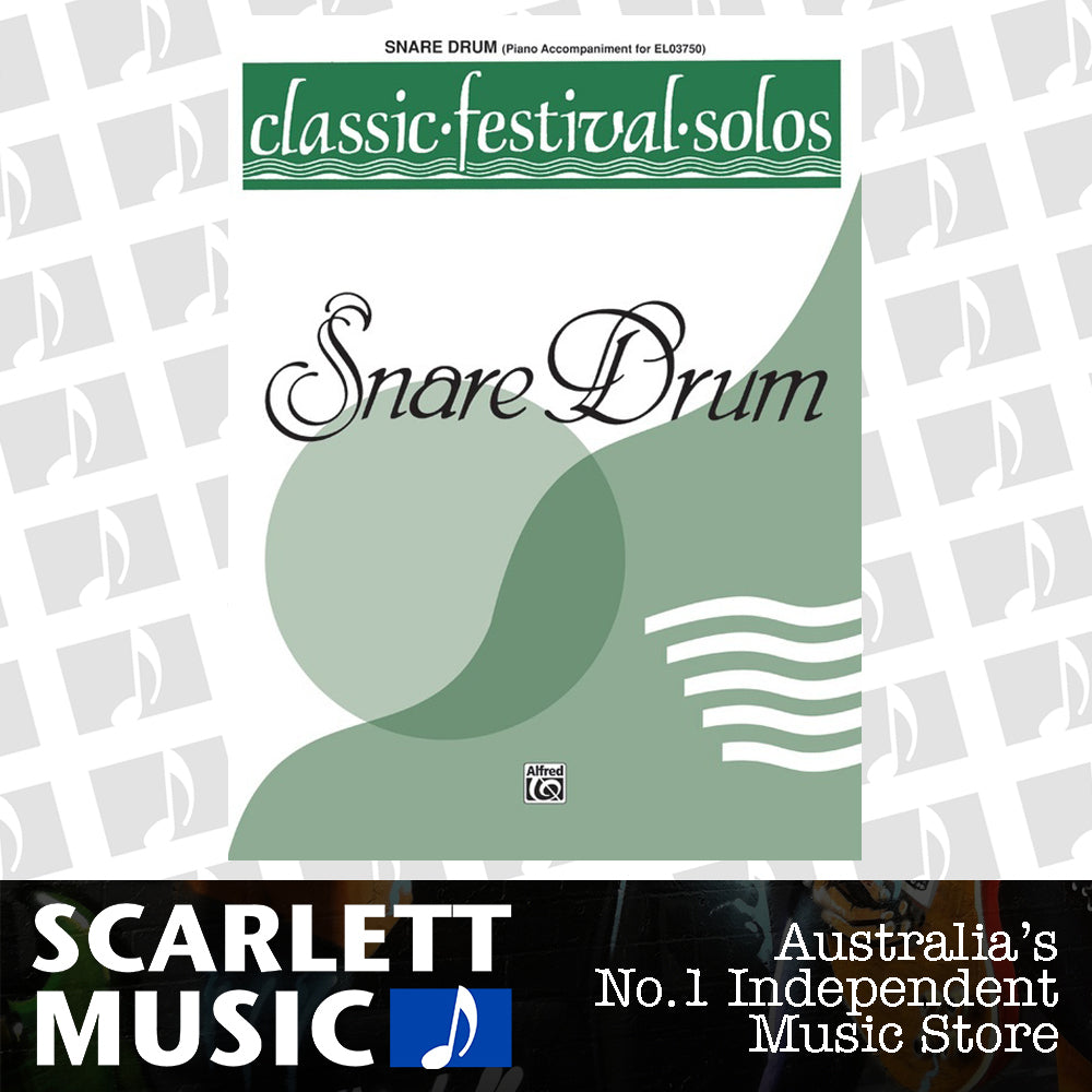 Classic Festival Solos Book 1 Snare Drum Piano Accom — view 2