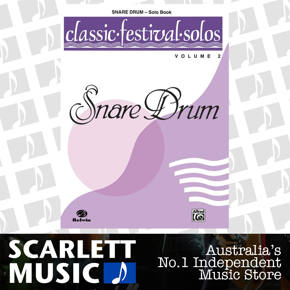 Classic Festival Solos Book 2 Snare Drum — view 2