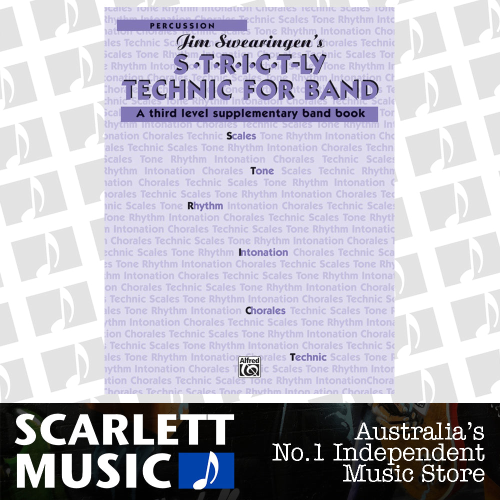 Strictly Technic for Band Grade 3 Percussion Sheet Music — view 2