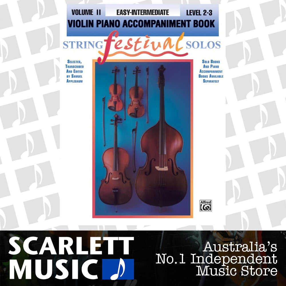String Festival Solos Volume 2 for Violin with Piano Accompaniment — view 2