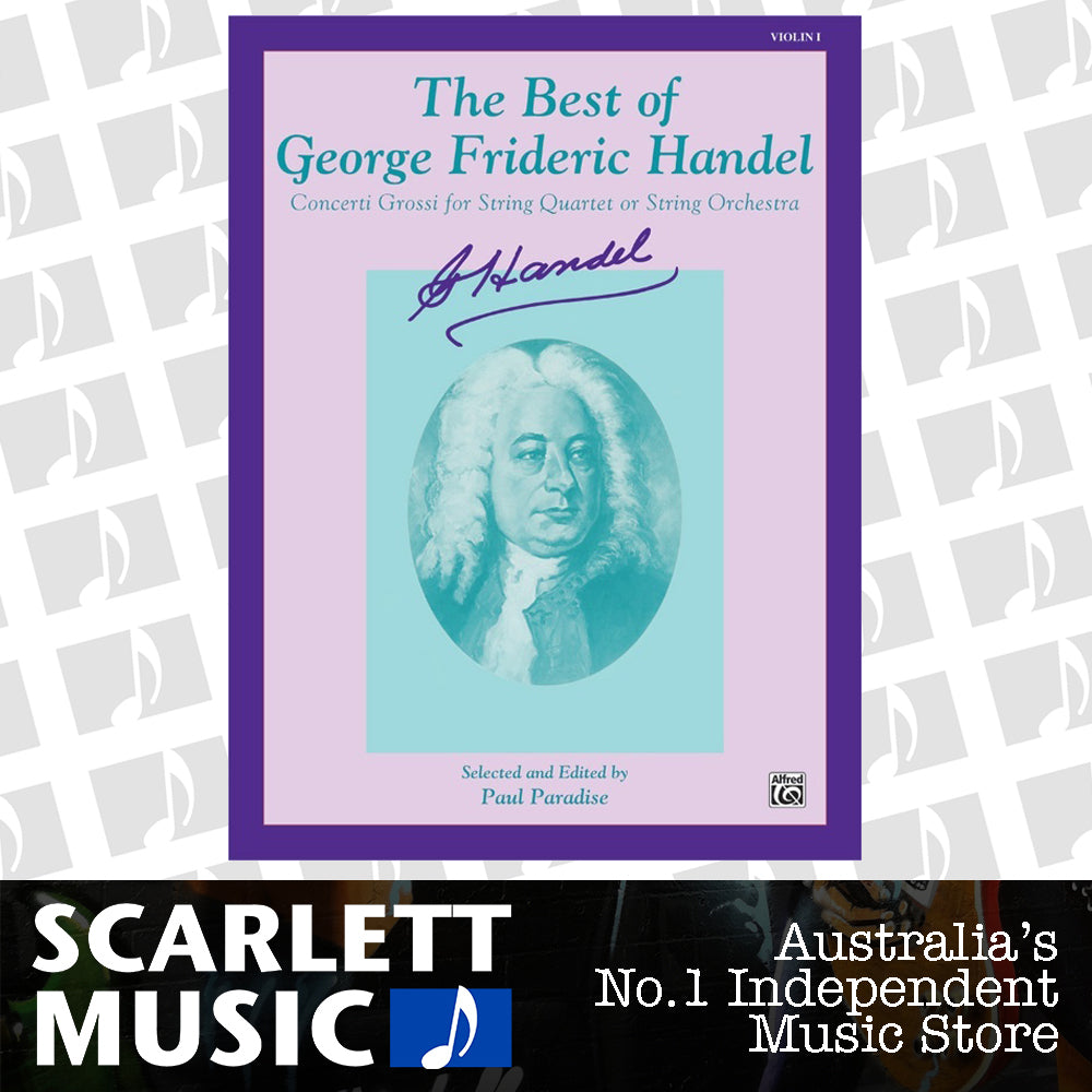 Best of Handel Violin I Sheet Music — view 2