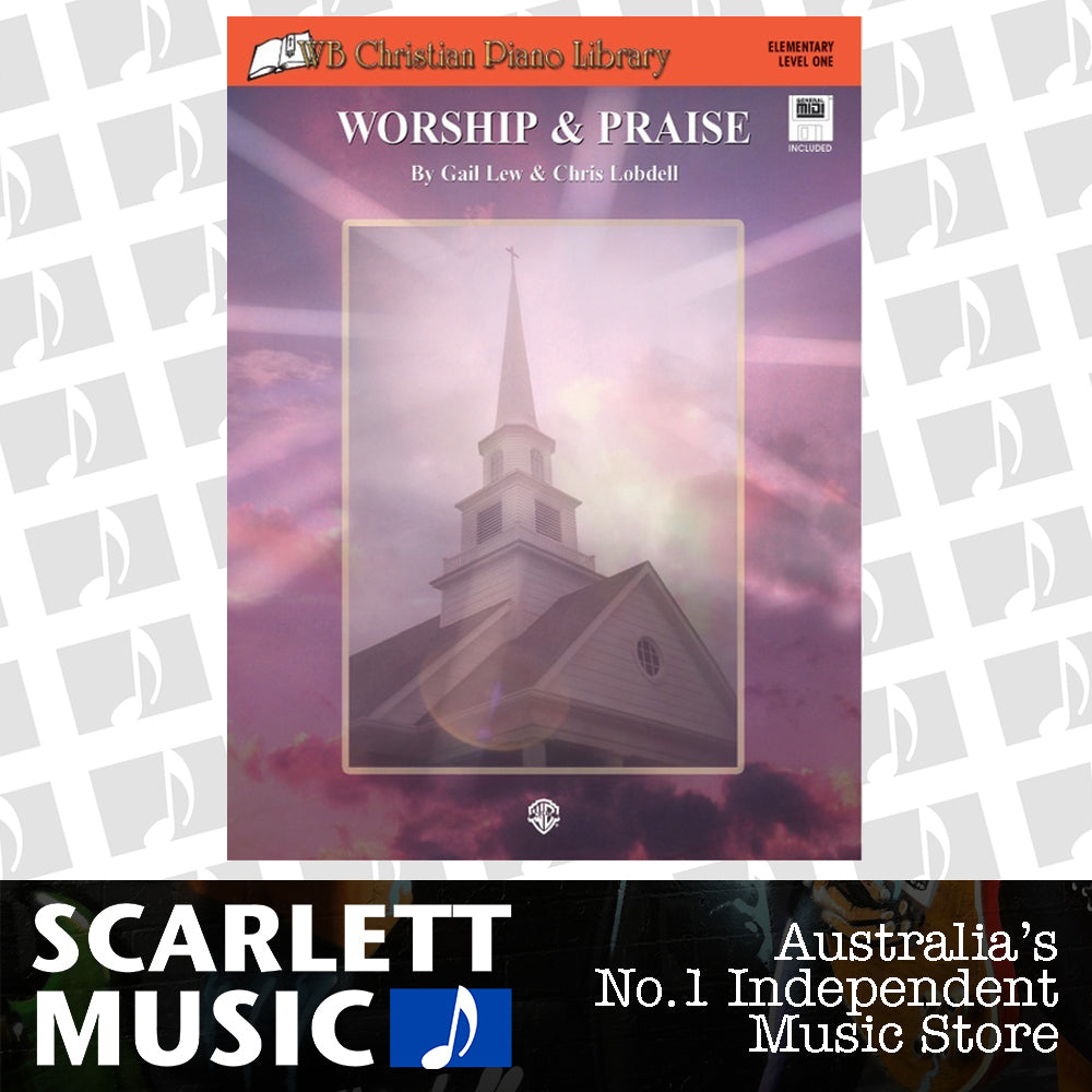 Worship and Praise Level 1 with MIDI - Piano Sheet Music — view 2