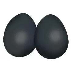 Mano Percussion EGG MARACAS 50G - Black