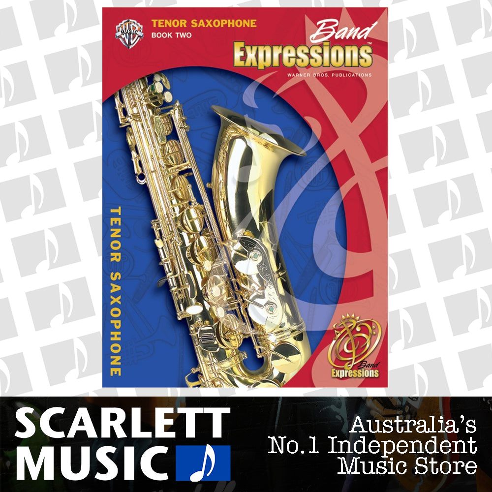 Band Expressions Book 2 Gr 2 Student Tenor Sax Book/CD — view 2