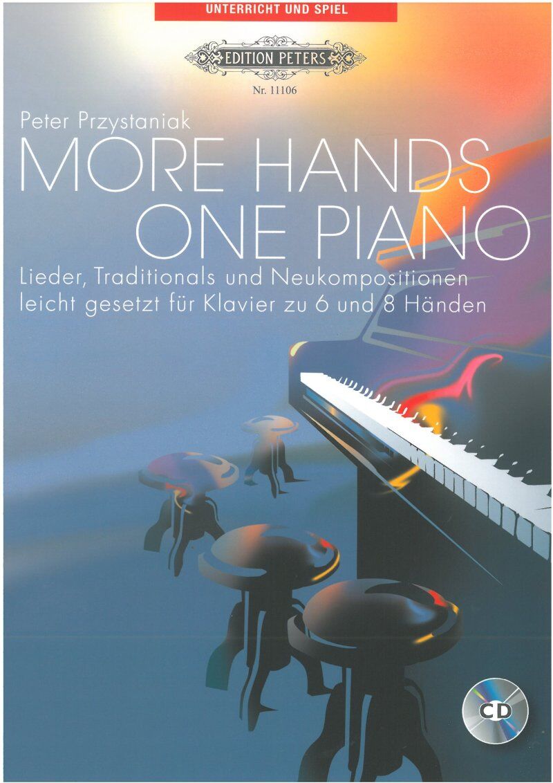 More Hands One Piano: 6 or 8 Hands BK/CD by Peter Przystaniak