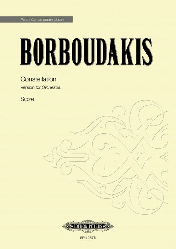 Borboudakis - Constellation For Orchestra Full Score (Pod) Score