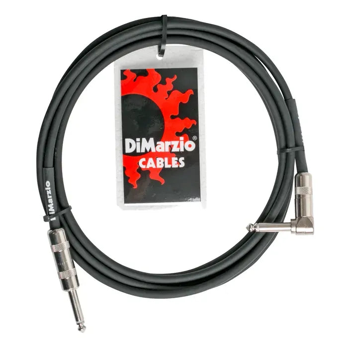Dimarzio 10 Foot Straight to Right Guitar Cable