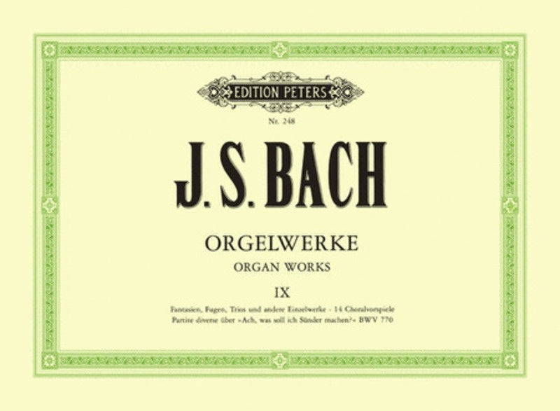 Organ Works Book 9 (Softcover Book)