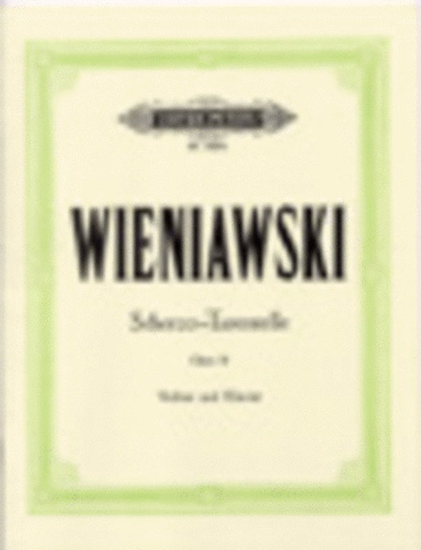 Wieniawski - Scherzo Tarantella Op 16 Violin/Piano (Softcover Book)