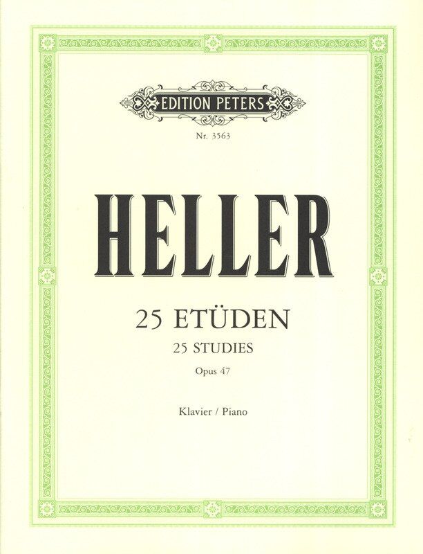 Heller - 25 Studies for Rhythm & Expression Op. 47 for Piano Solo