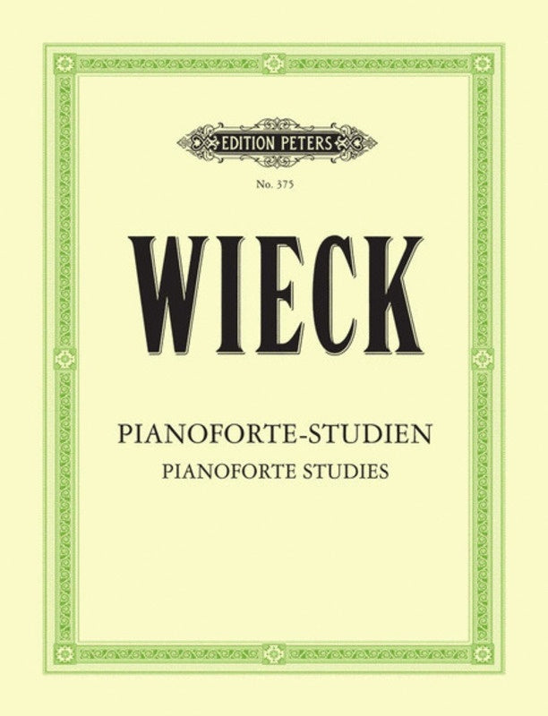 Wieck Piano Studies (Softcover Book)