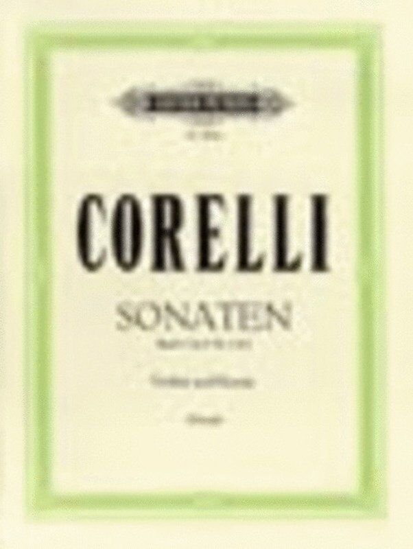 Corelli - 6 Sonatas Vol 1 Op 5 Nos 1, 4, 8 for Violin/Piano by Edition Peters