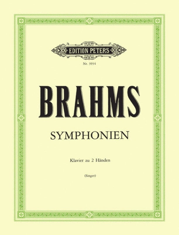 Symphonies Nos 1-4 (Softcover Book)