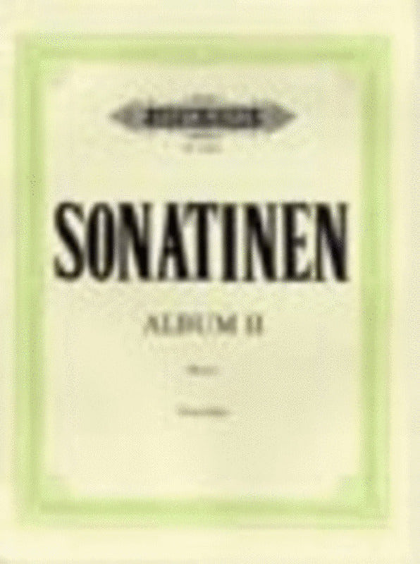 Sonatina Book 2 Ed Volger (Softcover Book)