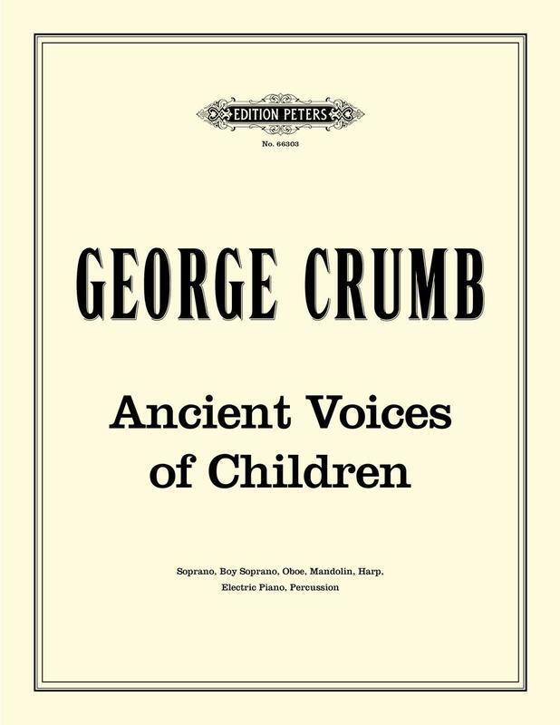 Ancient Voices Of Children Score (Softcover Book)