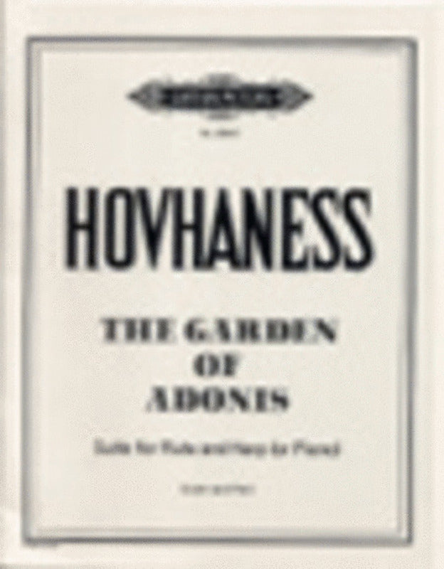 Garden Of Adonis Suite Flute/Harp (Softcover Book)