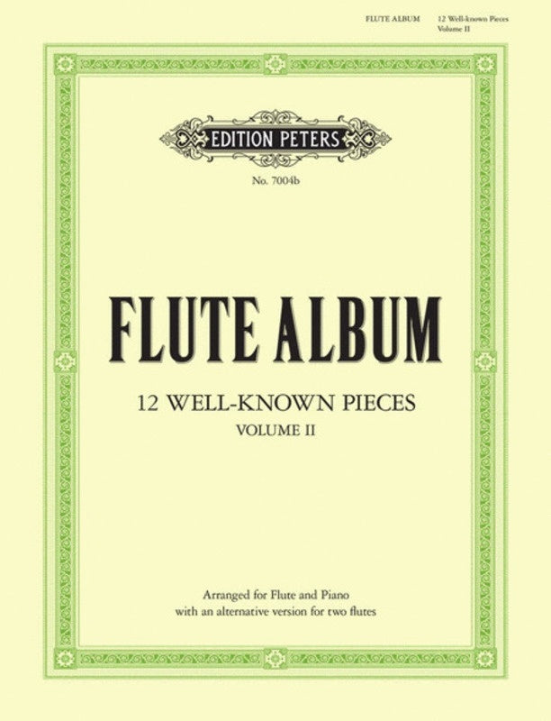 Flute Album Popular Pieces Book 2 1 Or 2 Flute (Softcover Book)