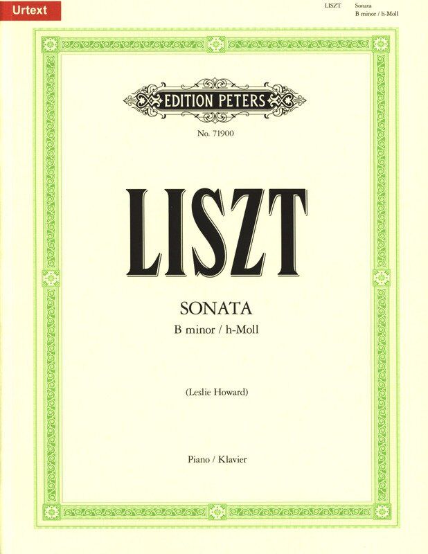 Liszt - Piano Sonata B Minor Urtext Edition