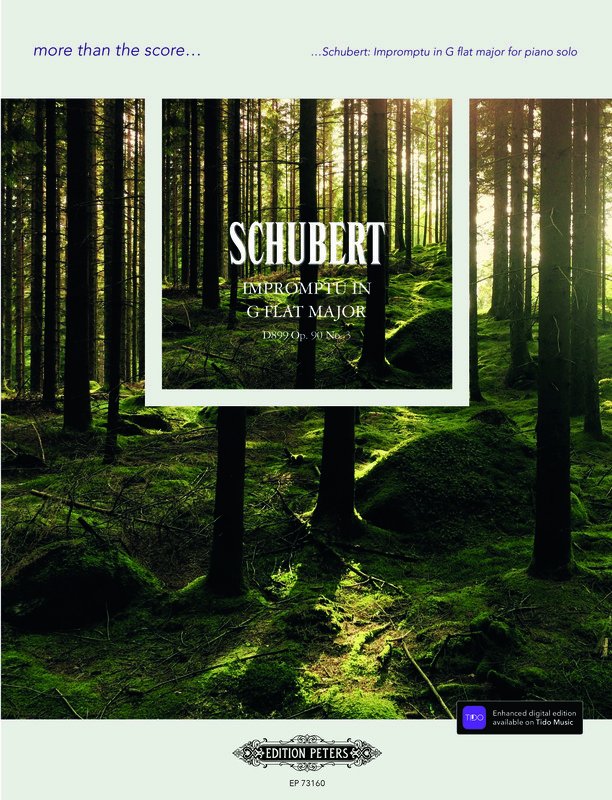 Schubert: Impromptu in G-flat Major — Piano Solo, More Than the Score (Edition Peters)