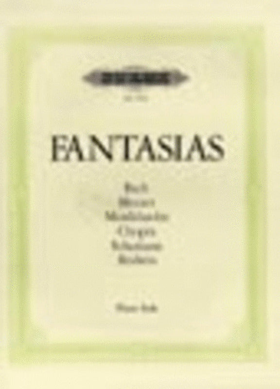 Fantasias Selection Of Works 18/19 Century (Softcover Book)