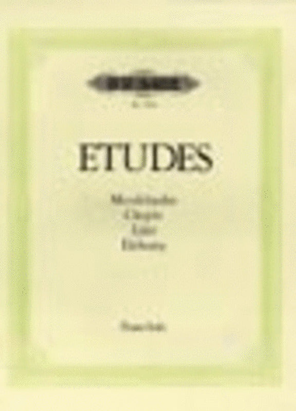Etudes Selection Mendelssohn To Debussy (Softcover Book)