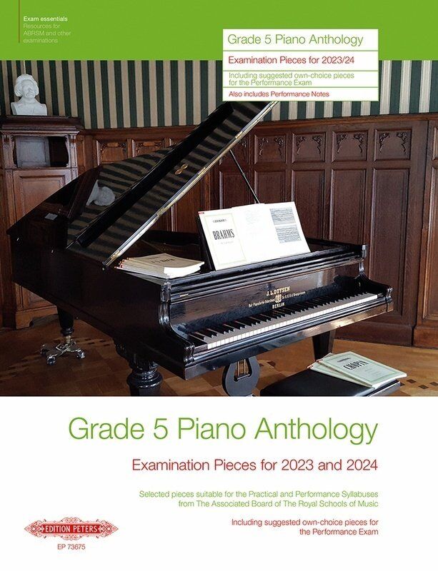 Grade 5 Piano Anthology Exam Pieces 2023-2024 Edition Peters