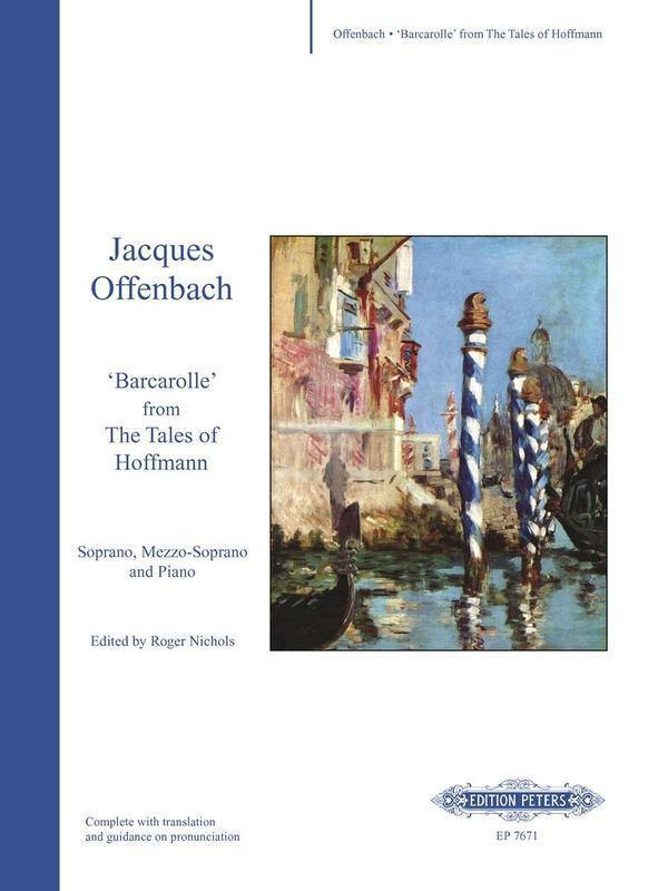 Barcarolle Duet Sop/Mezzo Sop/Piano Ed Nichols (Softcover Book)