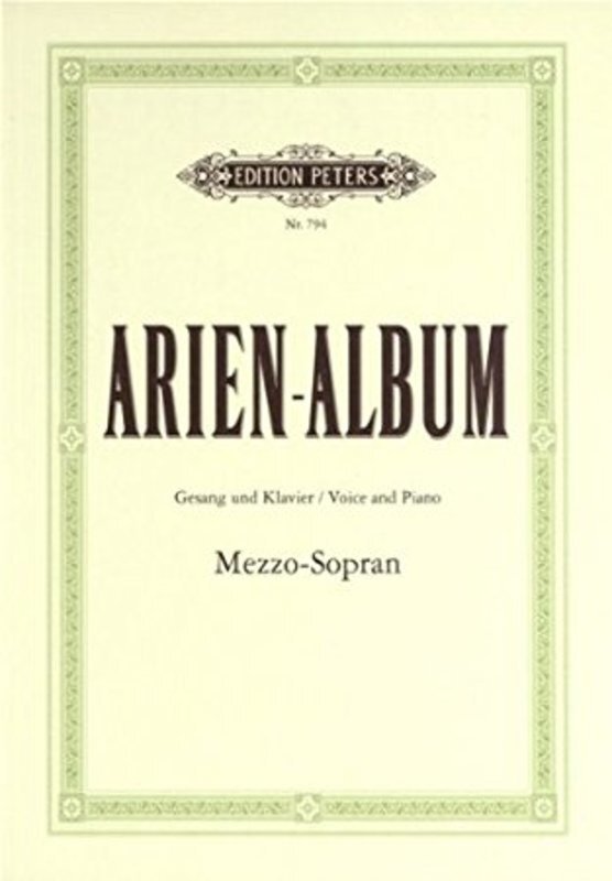 Aria Album for Mezzo-Soprano (Edition Peters)