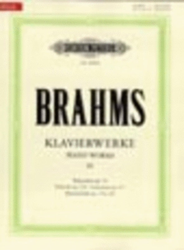 Piano Works Book 4 Collected Shorter Pieces Urtext (Softcover Book)