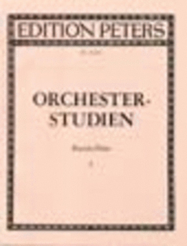 Edition Peters - Orchestral Studies For Piccolo Book 1