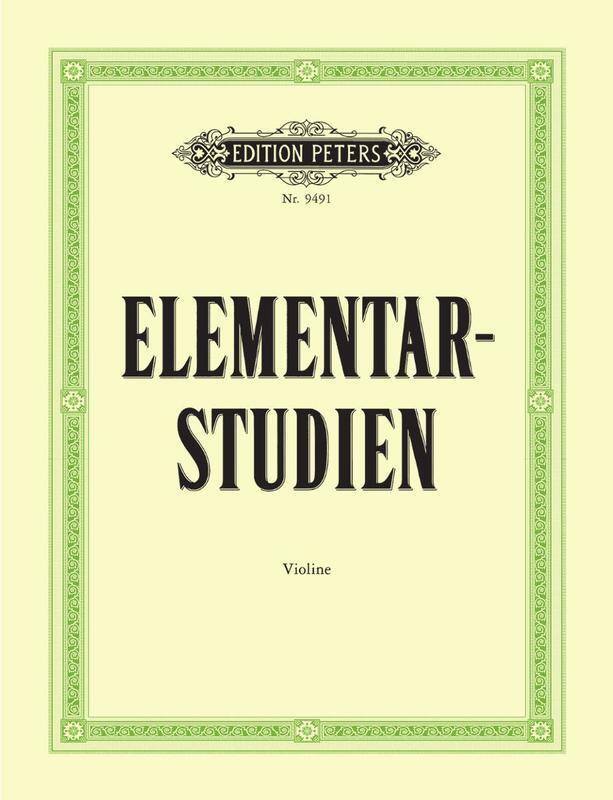 Peters Violin School Elementary Studies (Softcover Book)