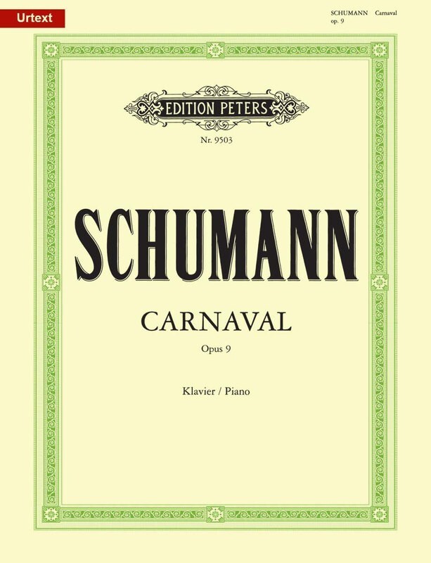 Schumann - Carnaval Op 9 Piano (Softcover Book)