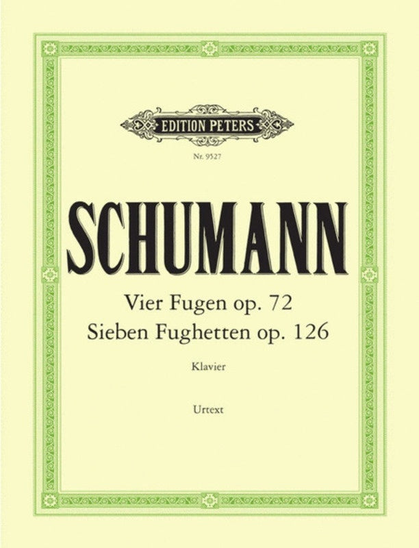Fugues 4 Op 72 Fughettas 7 Op 126 (Softcover Book)