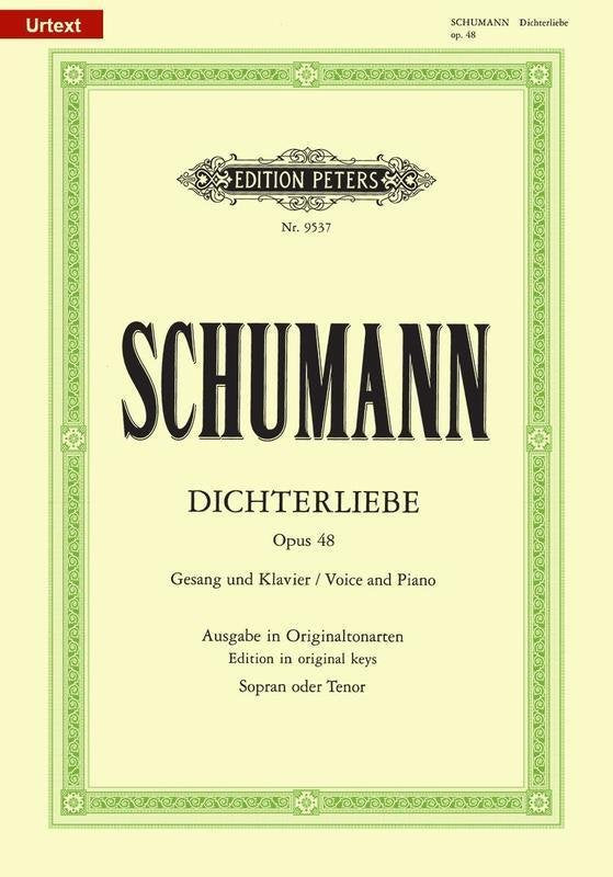 Schumann: Dichterliebe, Op. 48 — High Voice (Edition Peters)