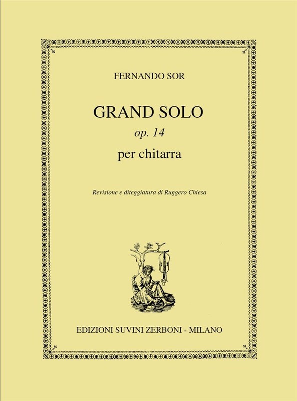 Grand Solo Op 14 Guitar Book