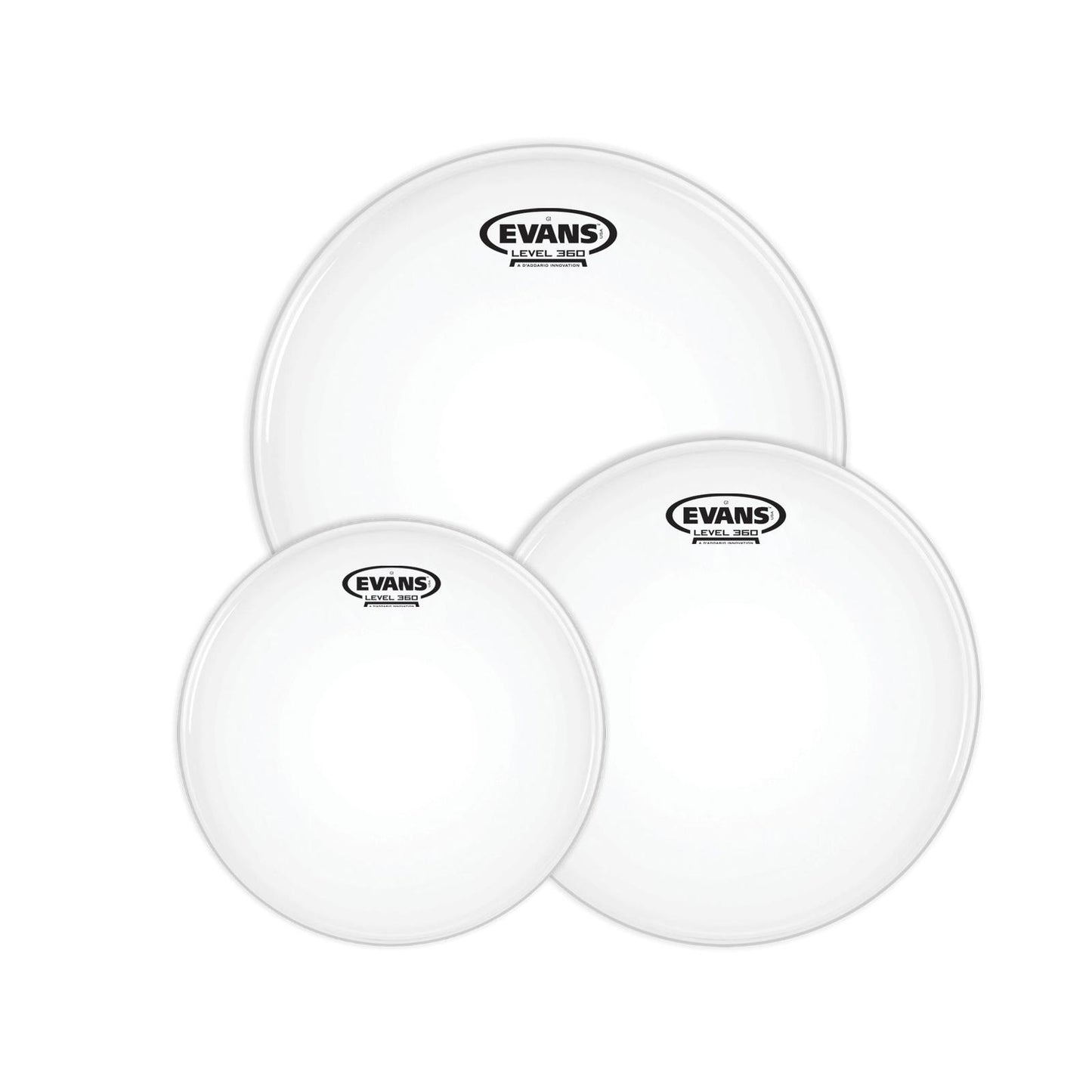 Evans G1 Tompack Coated, Fusion (10 inch, 12 inch, 14 inch) *SKIN ONLY*